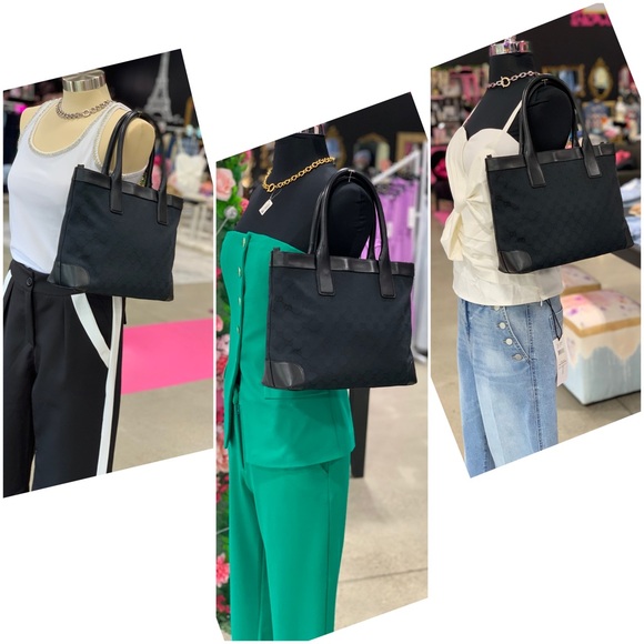 Gucci Handbags - ❌SOLD❌Authentic vintage all back Gucci GG handbag